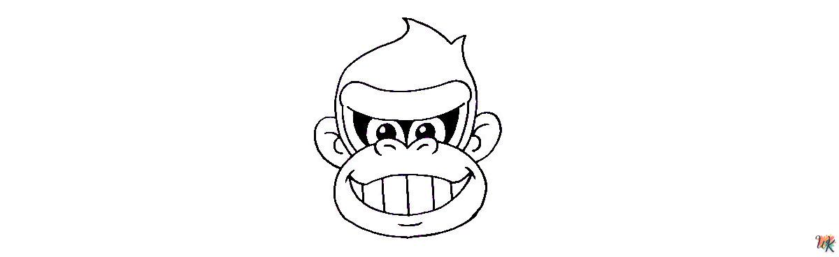 Comment dessiner Donkey Kong – Étape 7