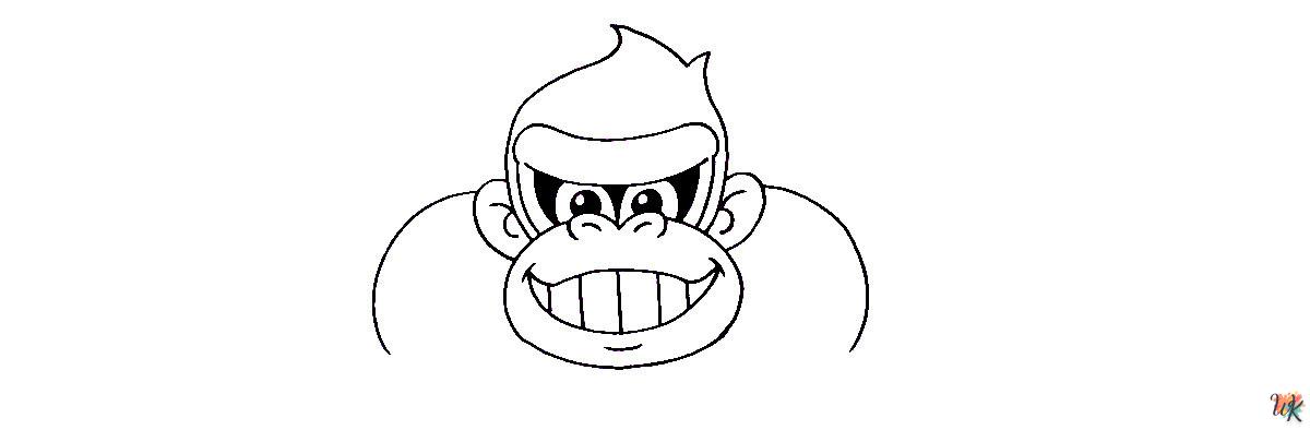Comment dessiner Donkey Kong – Étape 8