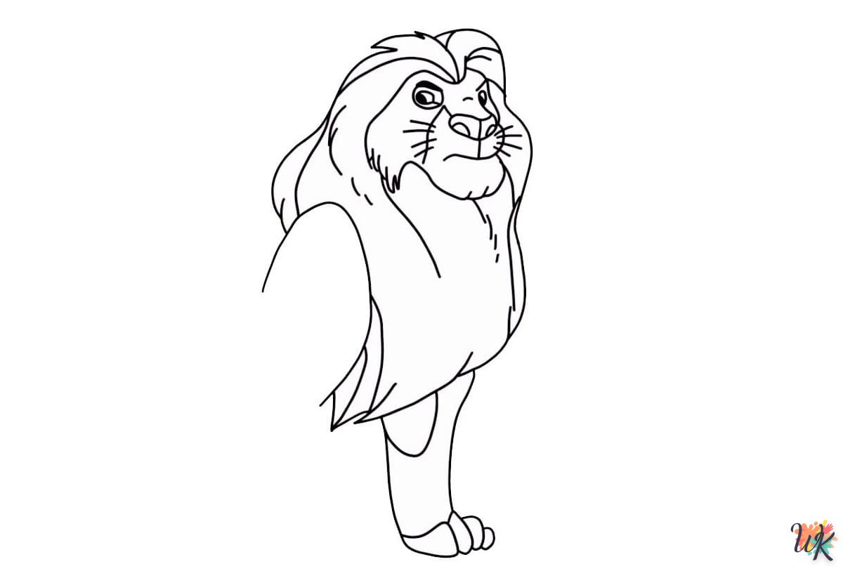 Comment dessiner Mufasa – Étape 6