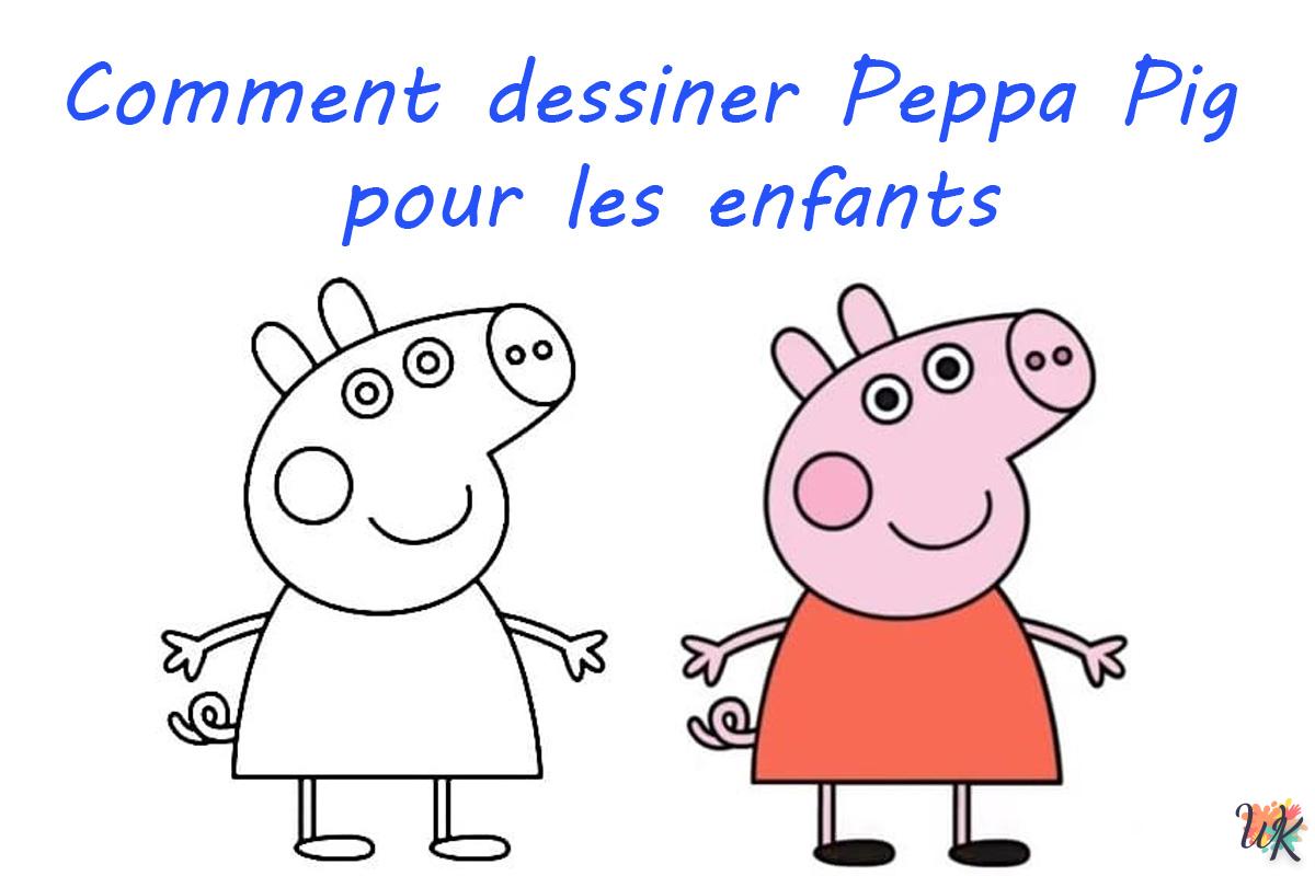 Comment dessiner Peppa Pig pour les enfants