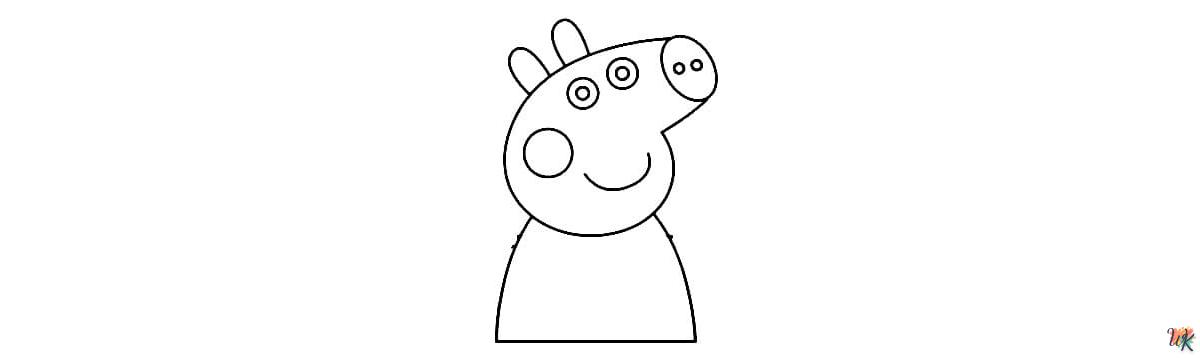 Comment dessiner Peppa Pig – Étape 6