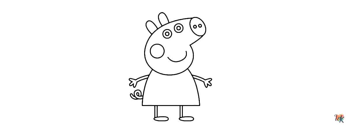 Comment dessiner Peppa Pig – Étape 8