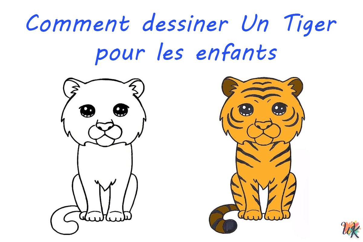 Comment dessiner Un Tiger pour les enfants