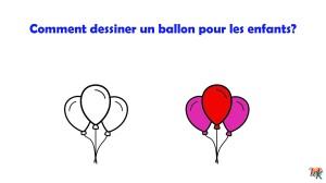 Comment dessiner un ballon pour les enfants?