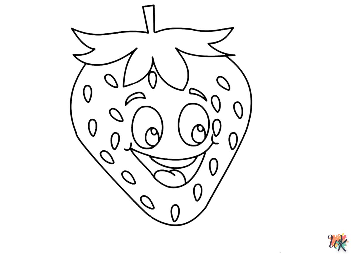 Comment dessiner une fraise - Étape 6