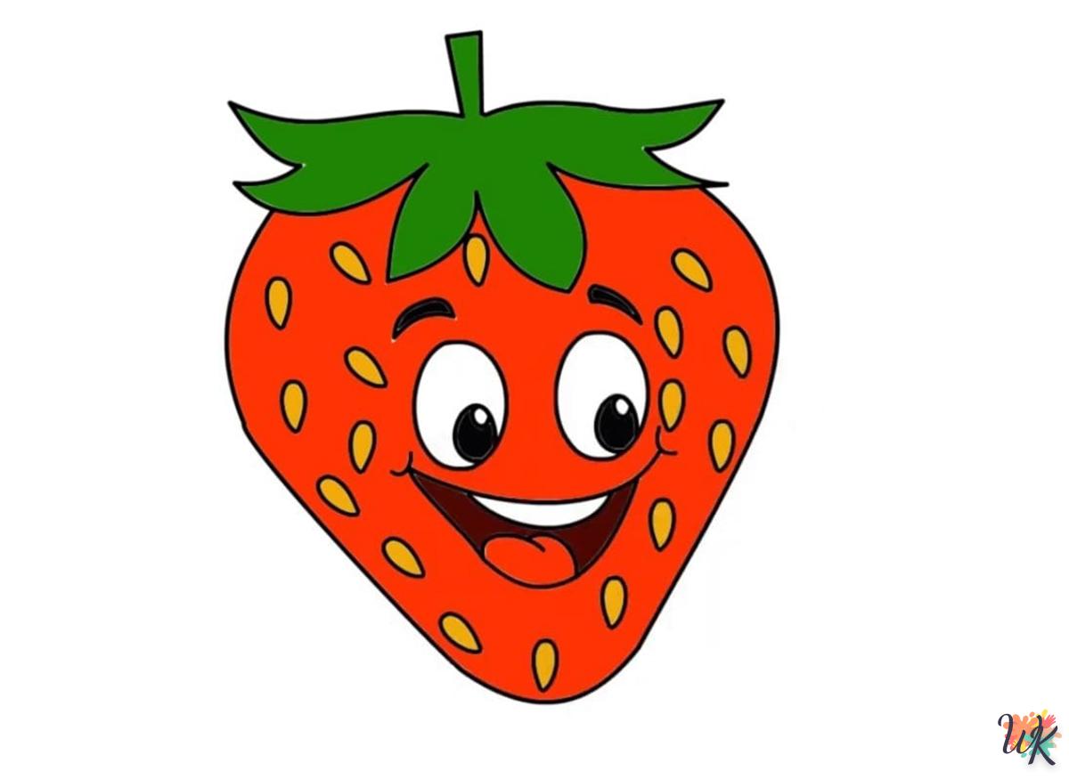 Comment dessiner une fraise - Étape 7