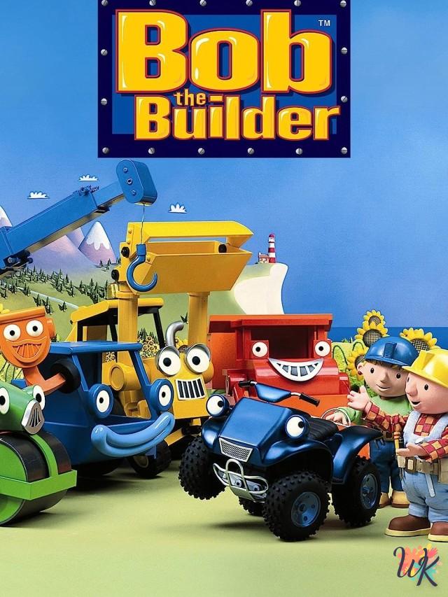 Top 6 des coloriages des personnages du Bob the Builder