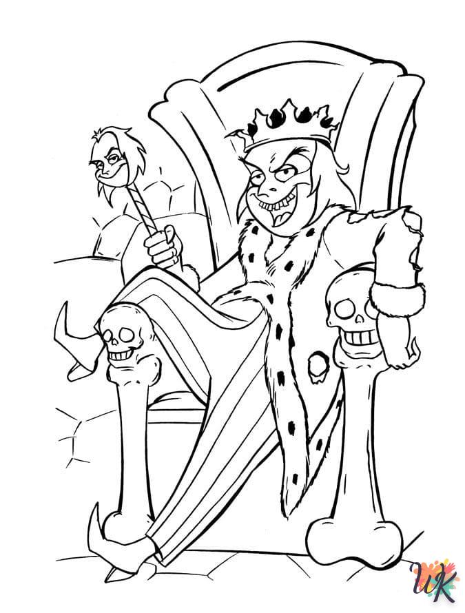 Coloriage Beetlejuice 15