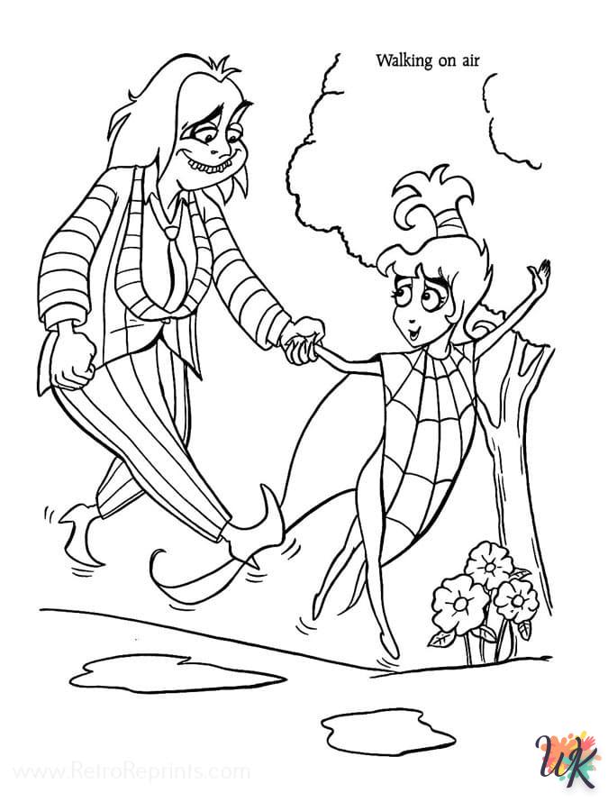 Coloriage Beetlejuice 29