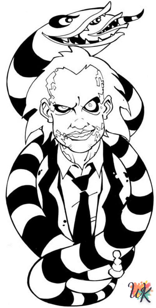 Coloriage Beetlejuice 30