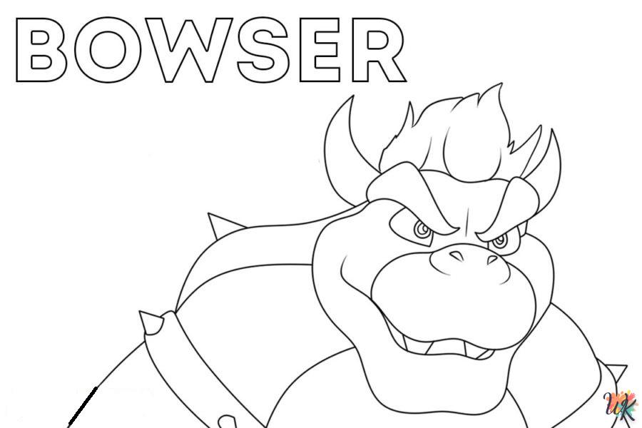 coloriage Bowser  sonic en ligne gratuit à imprimer