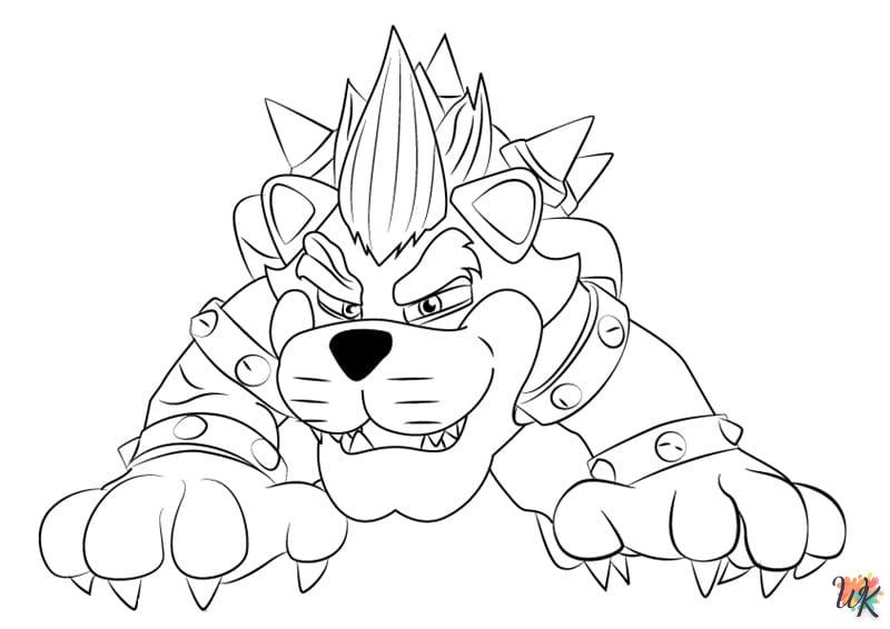 coloriage Bowser  en ligne 1