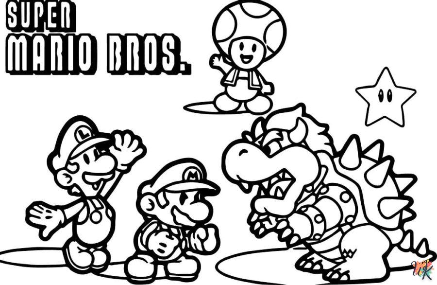 coloriage Bowser  7 ans en ligne gratuit à imprimer