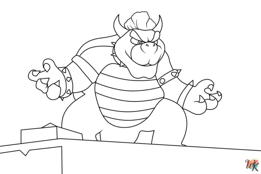 coloriage Bowser  en ligne pour enfant