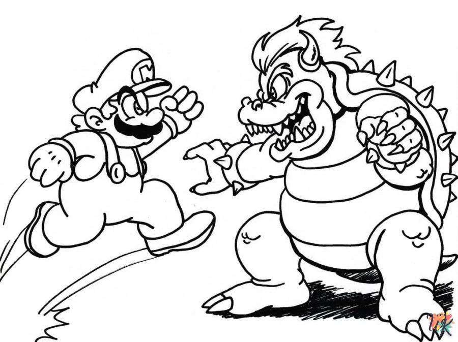 coloriage Bowser  en ligne 8 ans