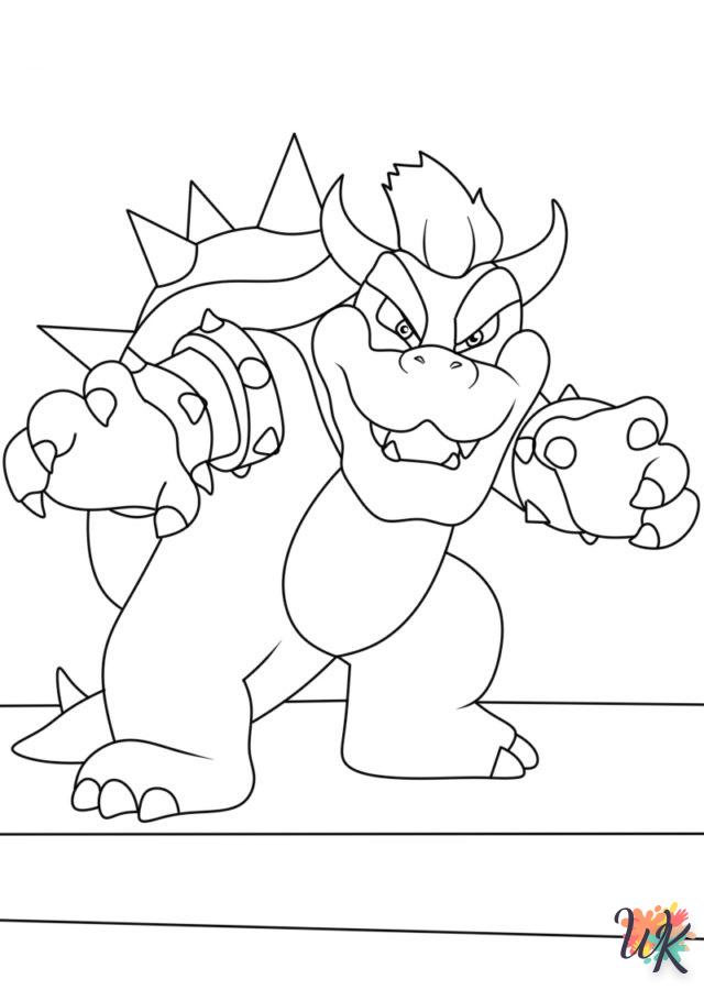 coloriage Bowser  a telecharger 1