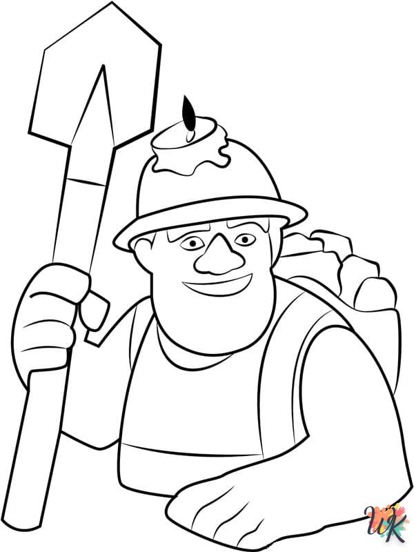 coloriage Clash of Clans  à colorier en ligne