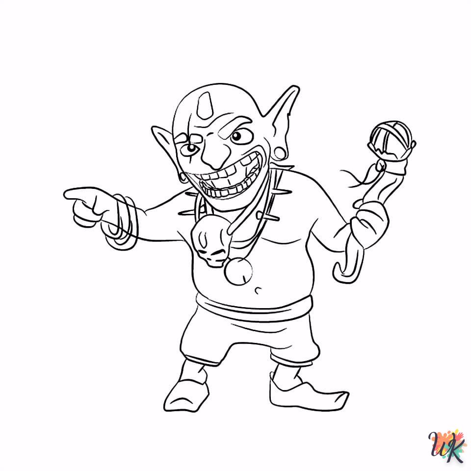 Coloriage Clash of Clans 28