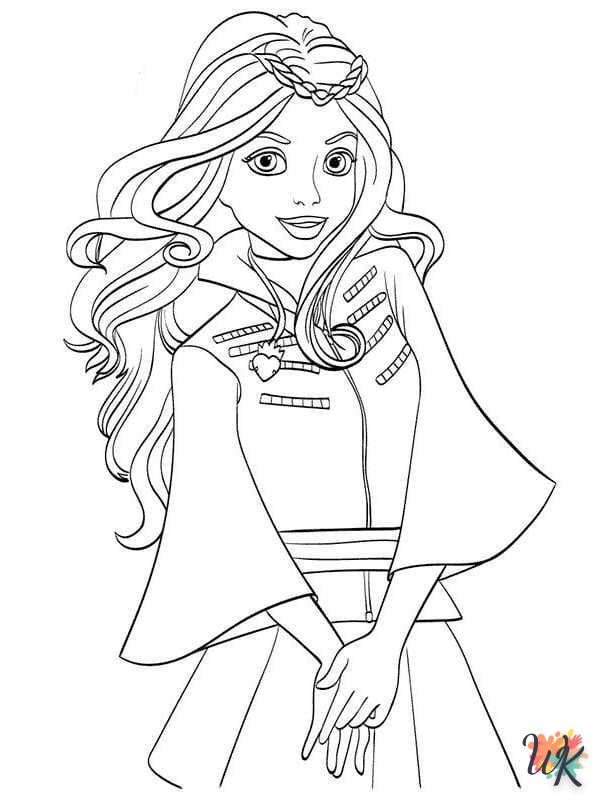 Disney coloring for children to download 6