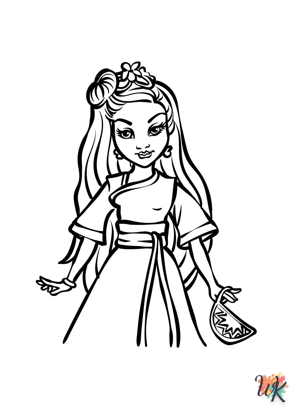 Disney coloring pages for children to print free 2