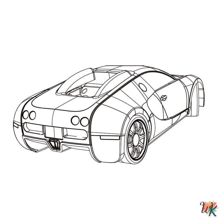 coloriage Ferrari  et dessins 3