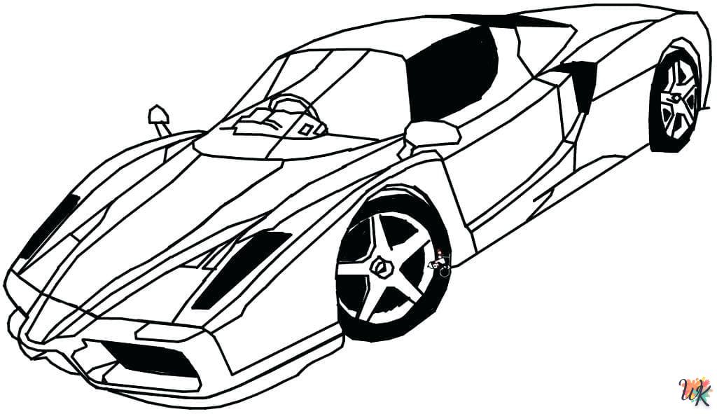 a imprimer coloriage Ferrari  gratuit 1