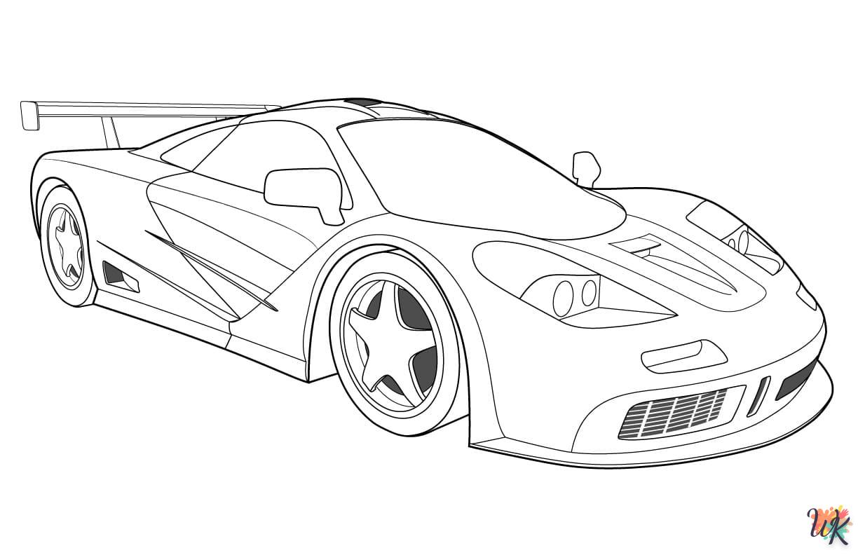 coloriage Ferrari  pour enfant