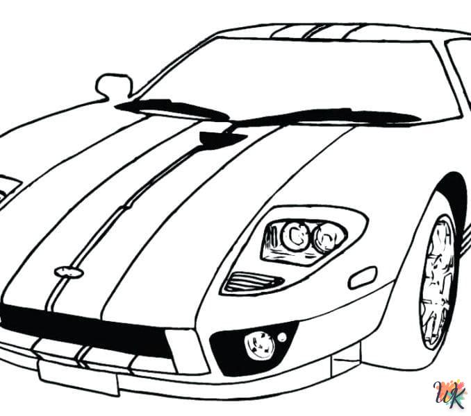 coloriage Ferrari  à imprimer