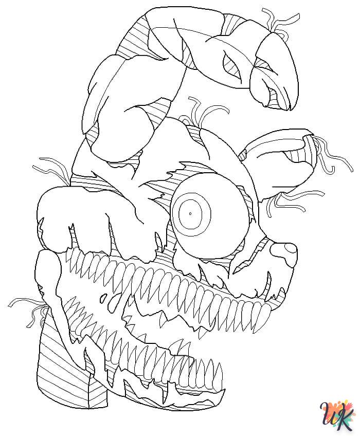 Coloriage Five Nights at Freddys 100