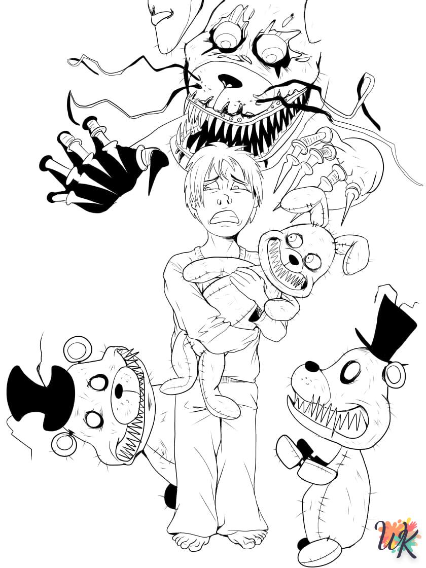 Coloriage Five Nights at Freddys 101