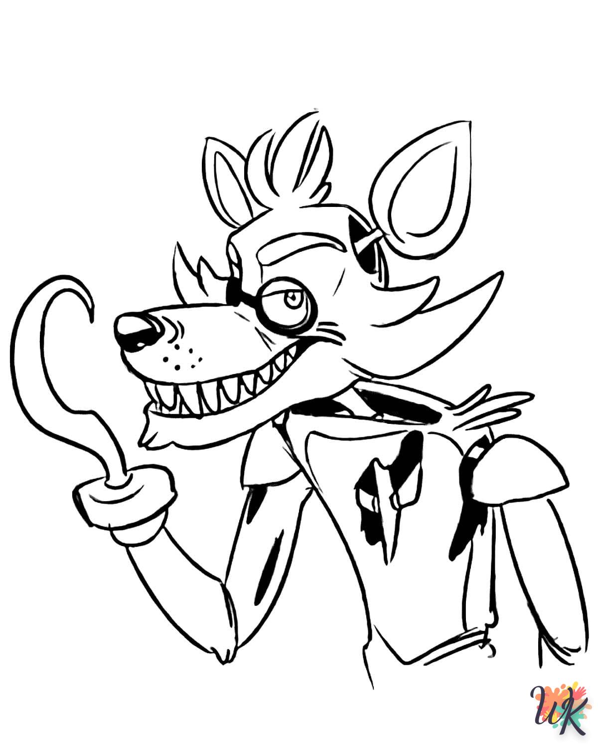 Coloriage Five Nights at Freddys 102