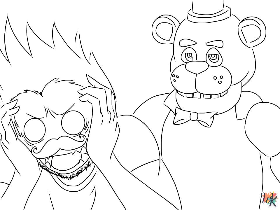 Coloriage Five Nights at Freddys 105
