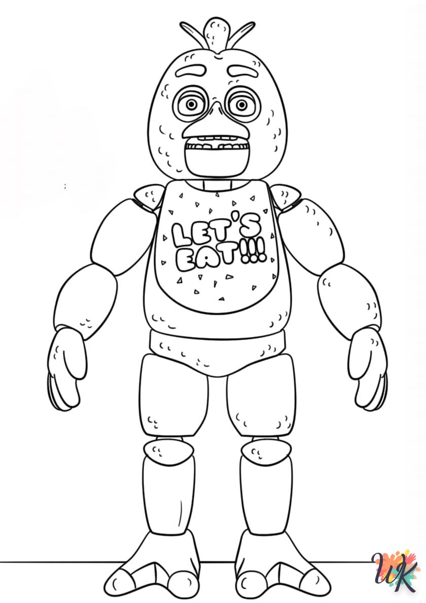 Coloriage Five Nights at Freddys 109