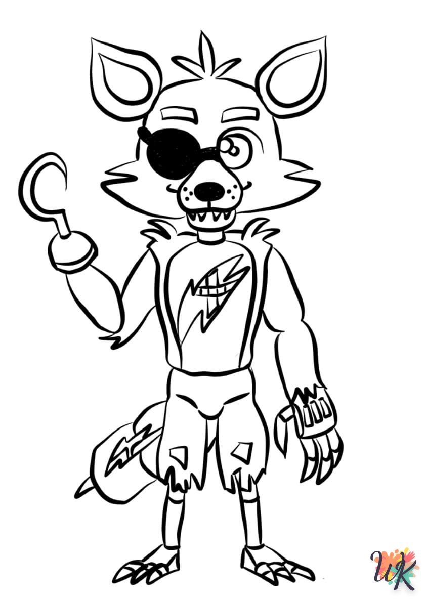 Coloriage Five Nights at Freddys 110