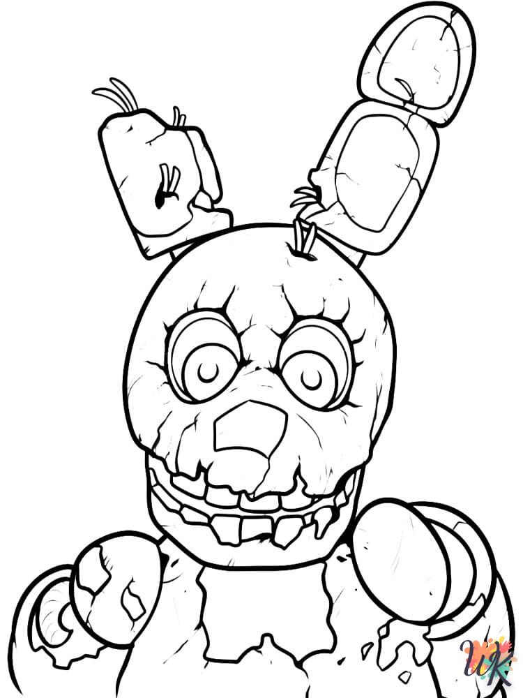 Coloriage Five Nights at Freddys 112
