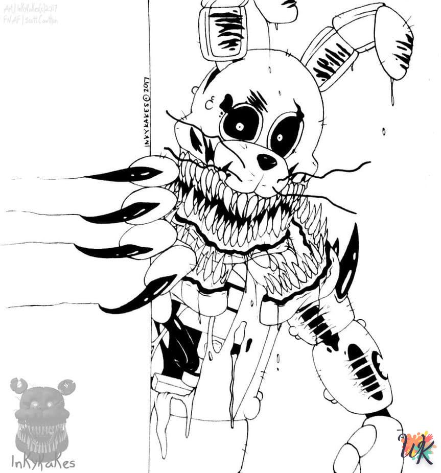 Coloriage Five Nights at Freddys 114