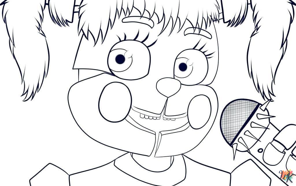 Coloriage Five Nights at Freddys 115