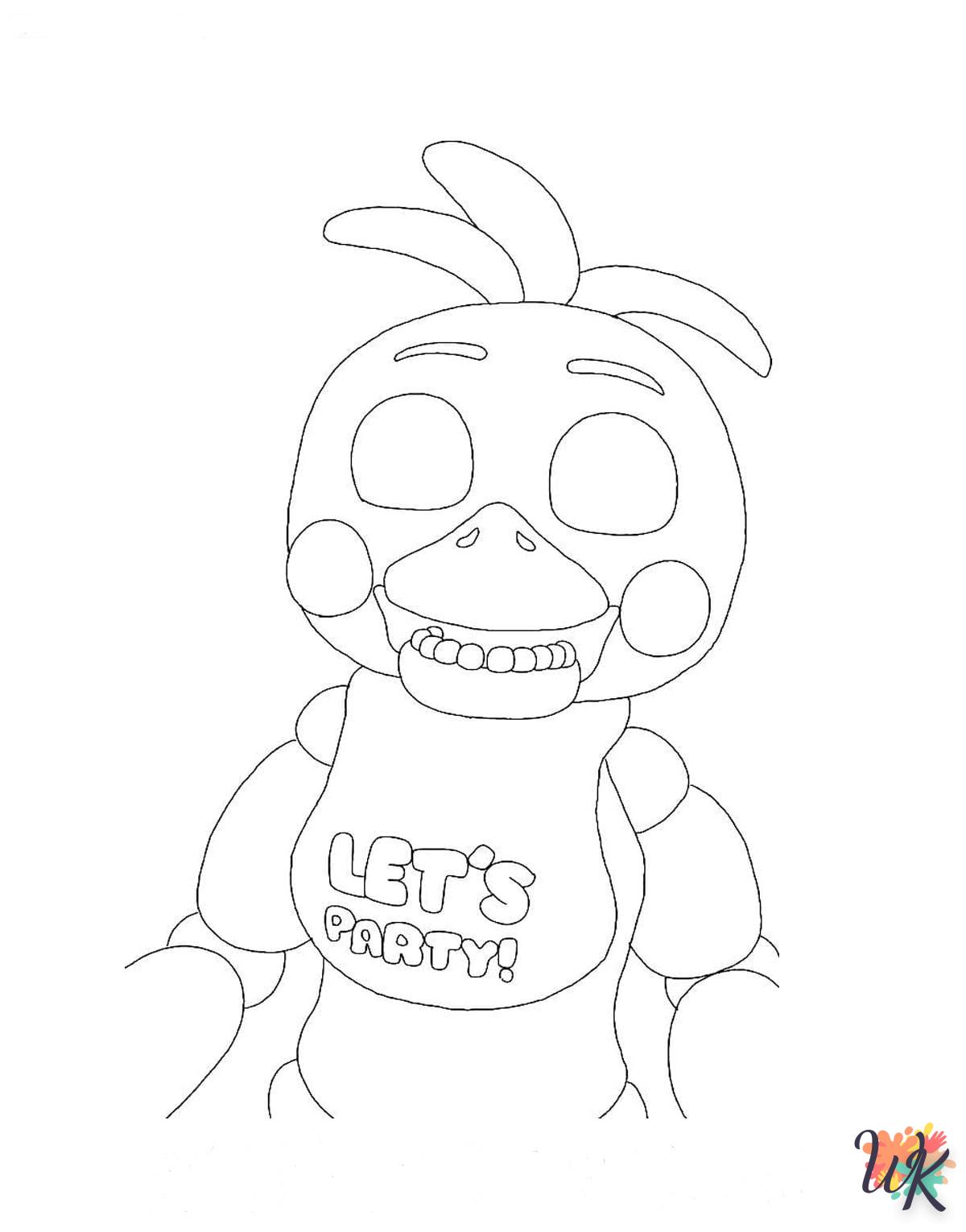 Coloriage Five Nights at Freddys 118