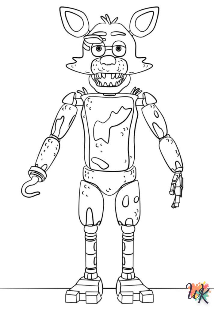 Coloriage Five Nights at Freddys 12