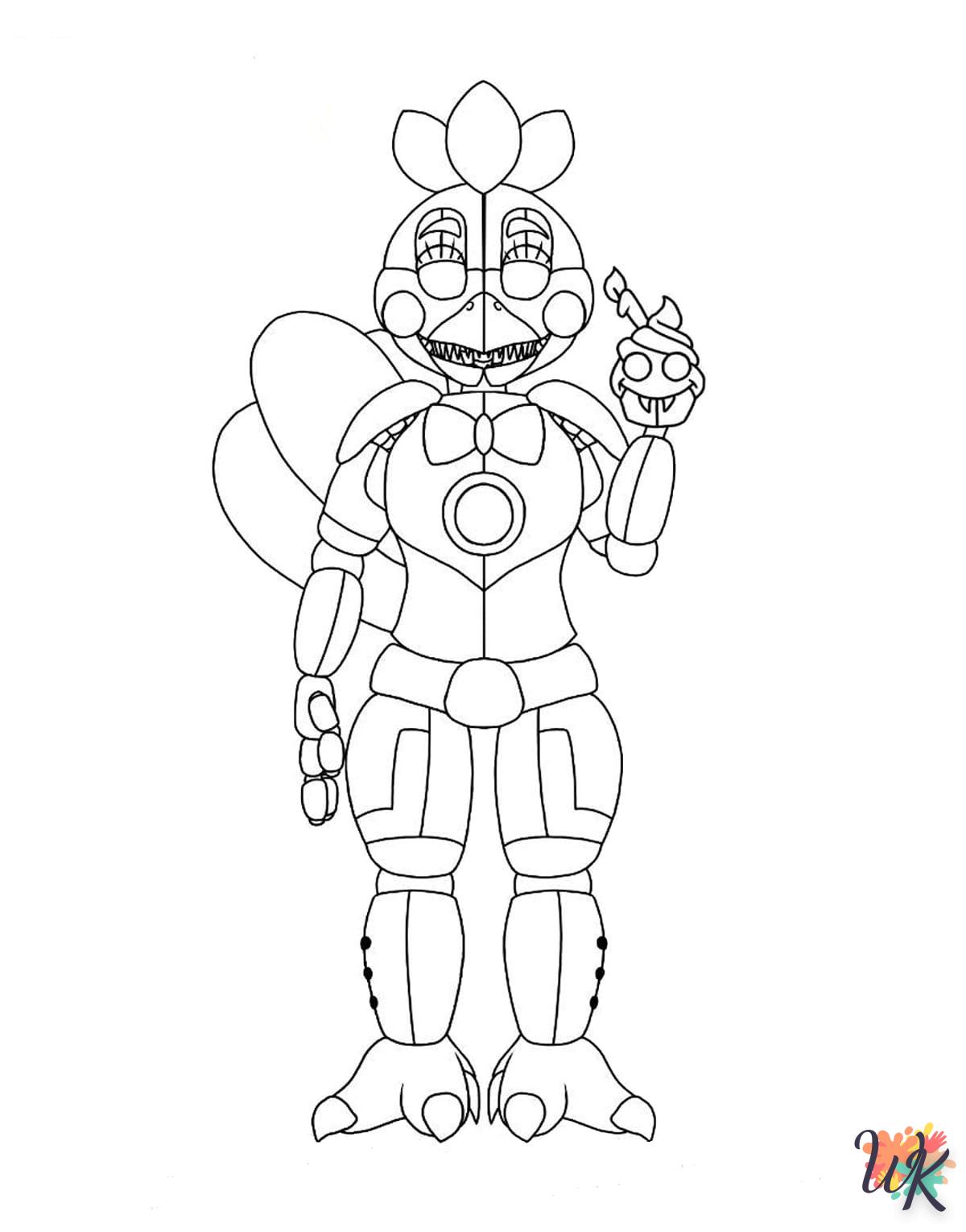 Coloriage Five Nights at Freddys 18