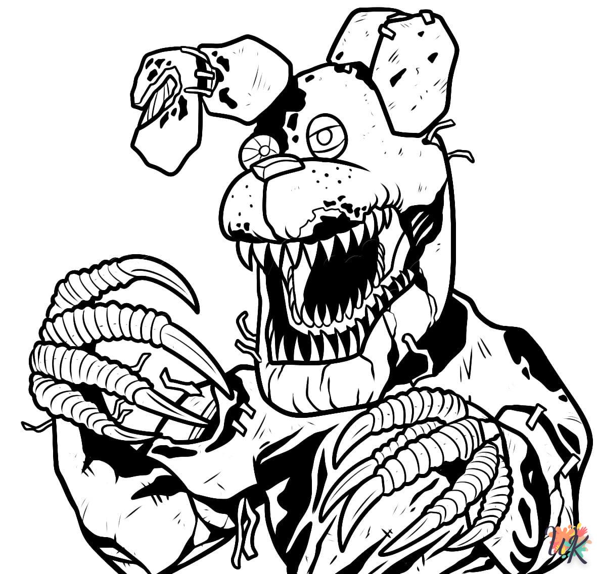 Coloriage Five Nights at Freddys 21