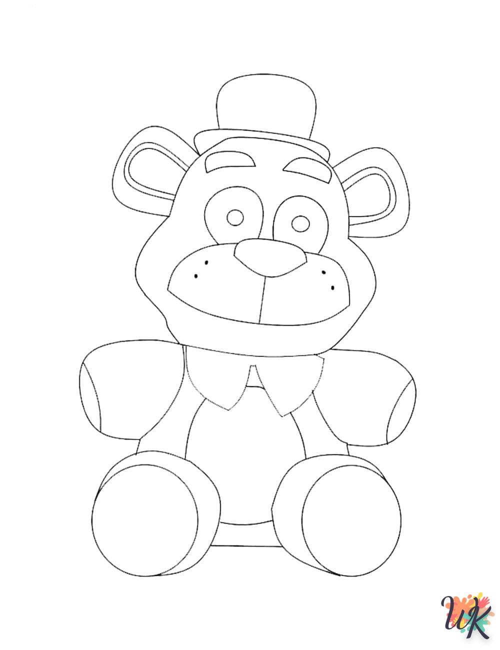 Coloriage Five Nights at Freddys 24