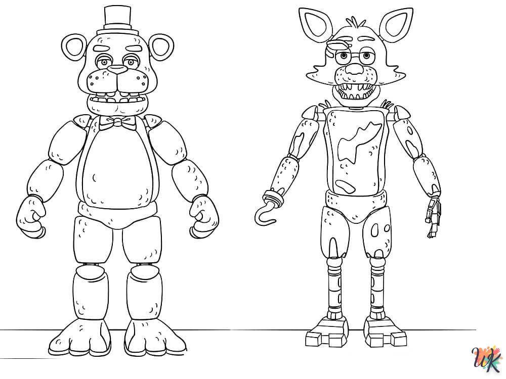Coloriage Five Nights at Freddys 26