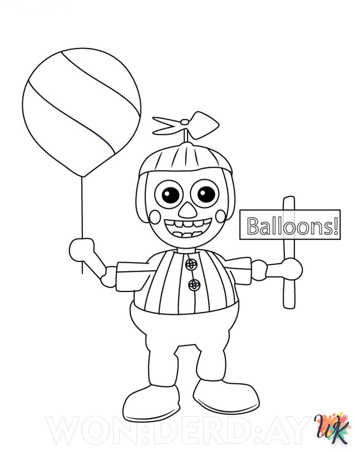 Coloriage Five Nights at Freddys 28