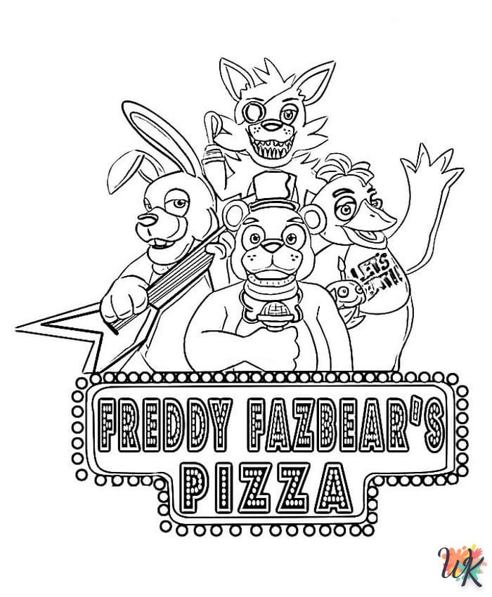 Coloriage Five Nights at Freddys 29