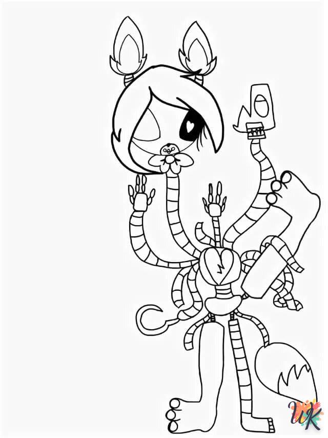 Coloriage Five Nights at Freddys 3