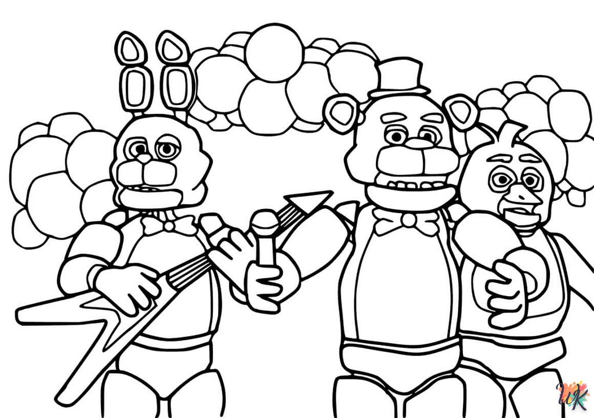 Coloriage Five Nights at Freddys 30