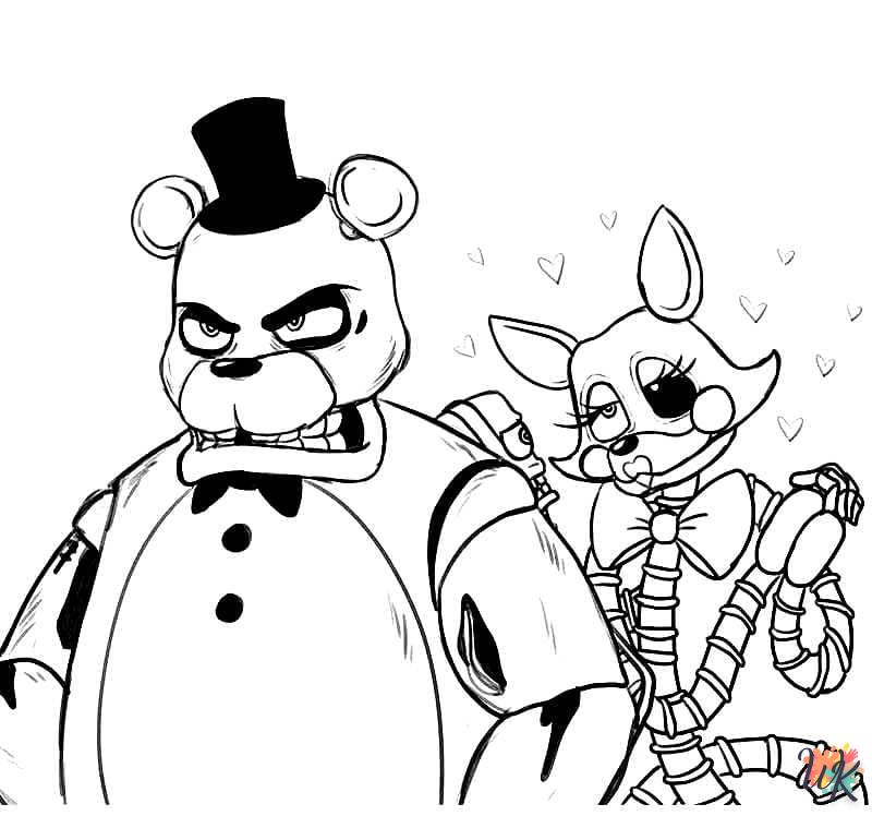 Coloriage Five Nights at Freddys 31