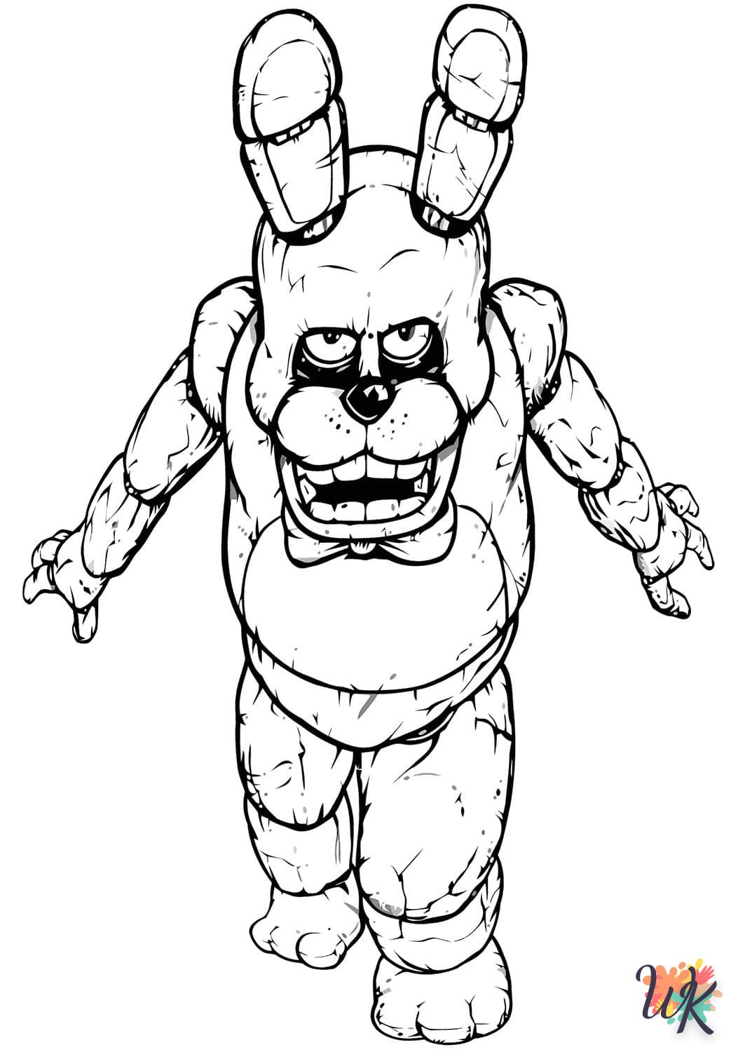 Coloriage Five Nights at Freddys 32
