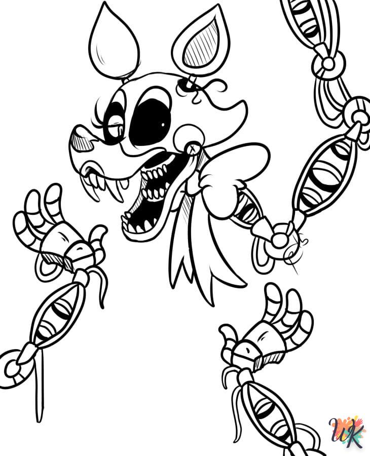 Coloriage Five Nights at Freddys 36